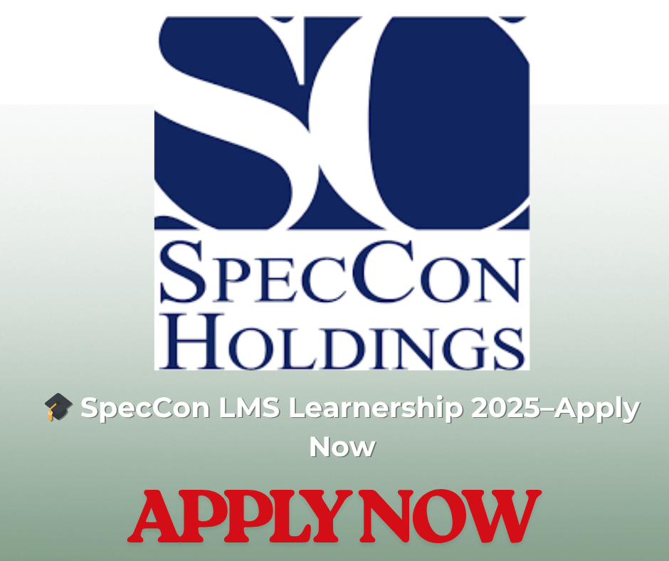 🎓 SpecCon LMS Learnership 2025–Apply Now
