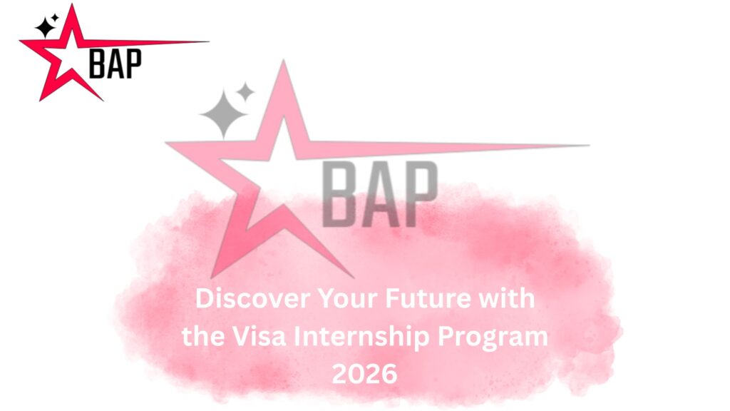 Discover Your Future with the Visa Internship Program 2026